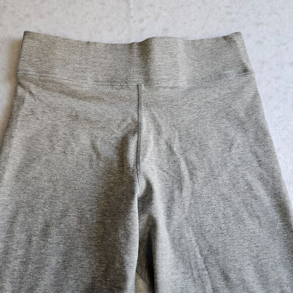 Nike Sportswear Full Length Compression Leggings Womens S Gray Swoosh Athleisure - Picture 5 of 9